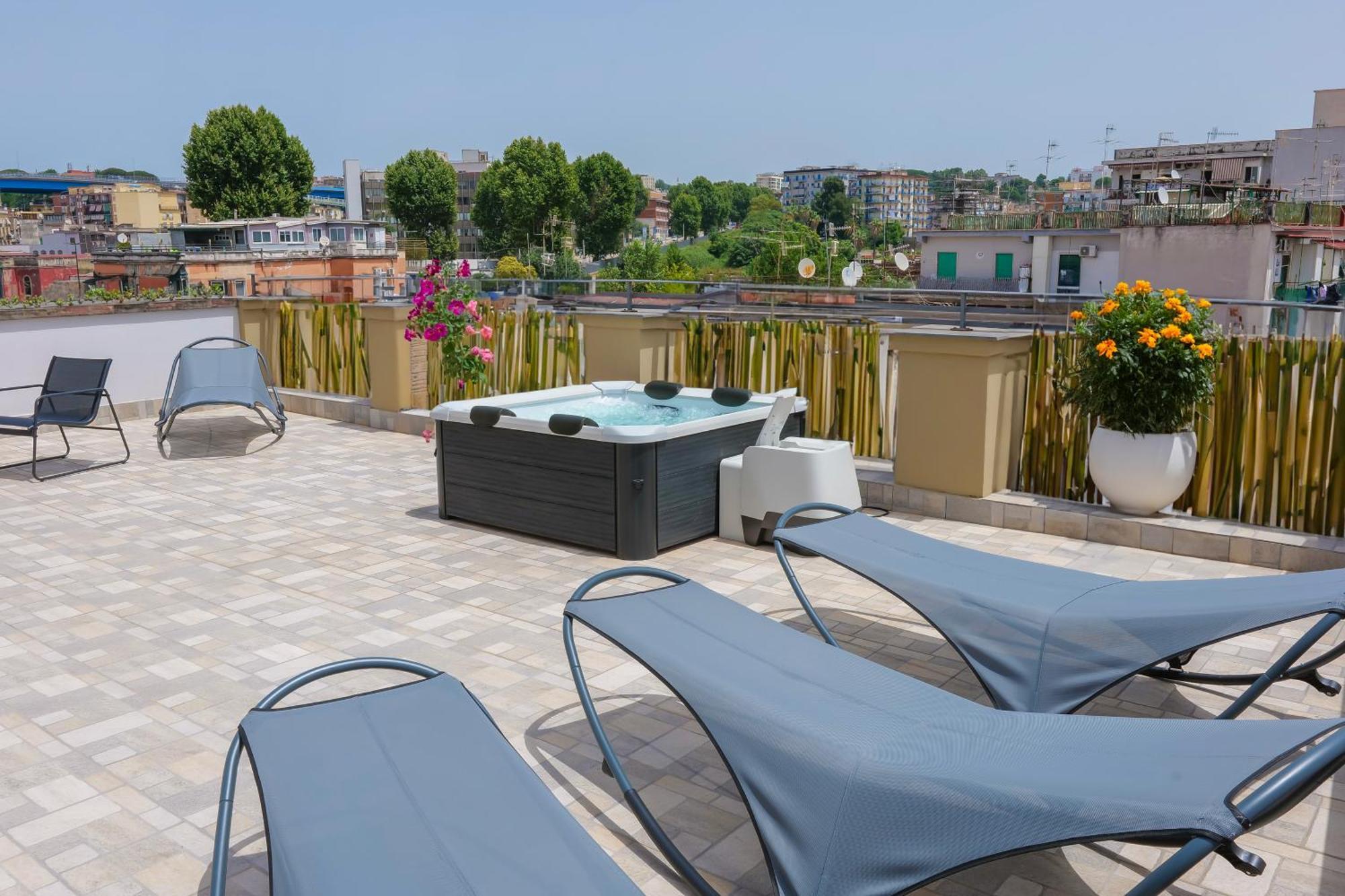 Rooftop Parthenopeo Contemporary Rooms Neapel Exterior foto